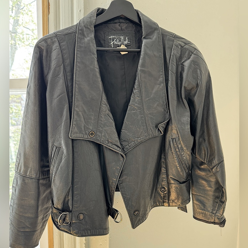 Vintage leather jacket